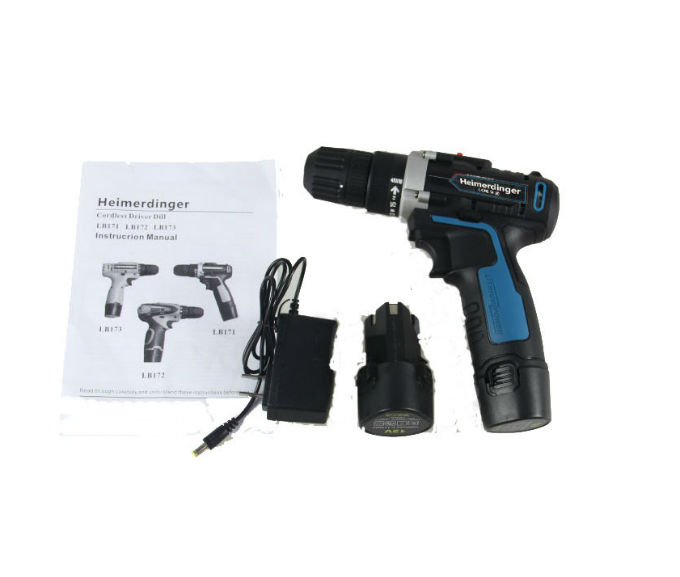 LB171 Portable Drill Set! 12V Battery Portable Electric Impact Wrench Cordless