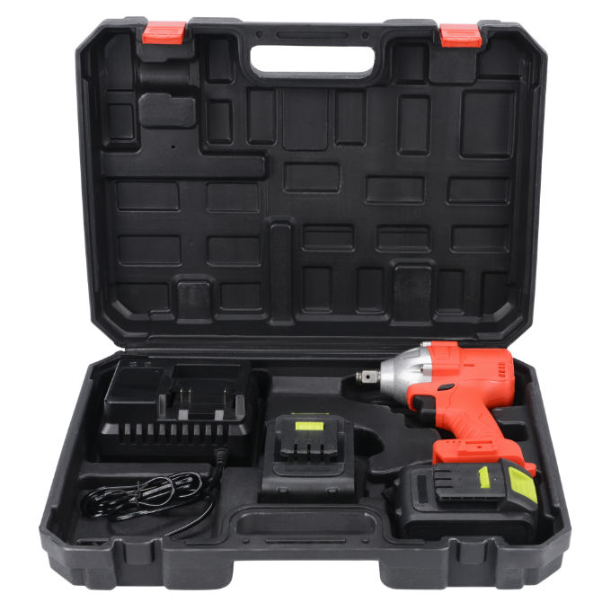 LB 163 Heimerdinger 18v Rechargeable Cordless Impact Wrench  with batteries